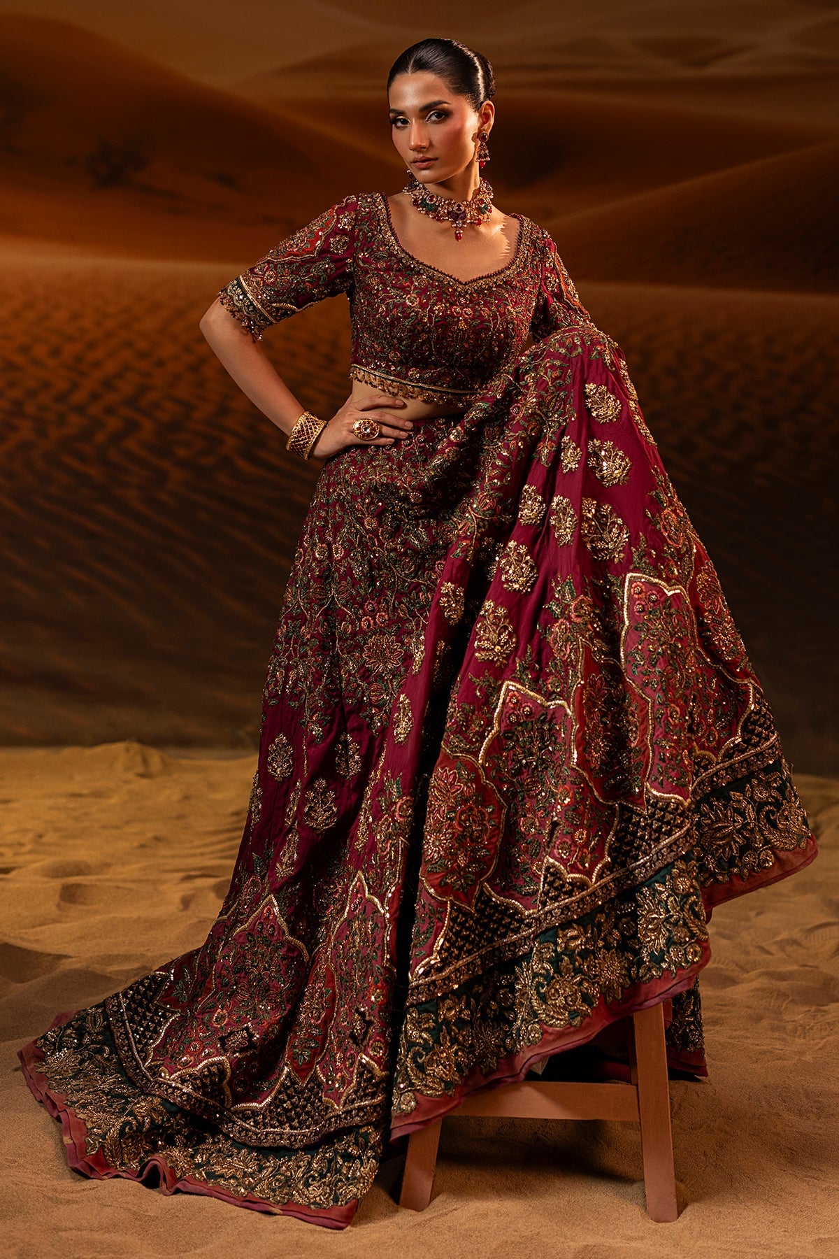 Mina Kashif | Maharani Bridals | Gulshan