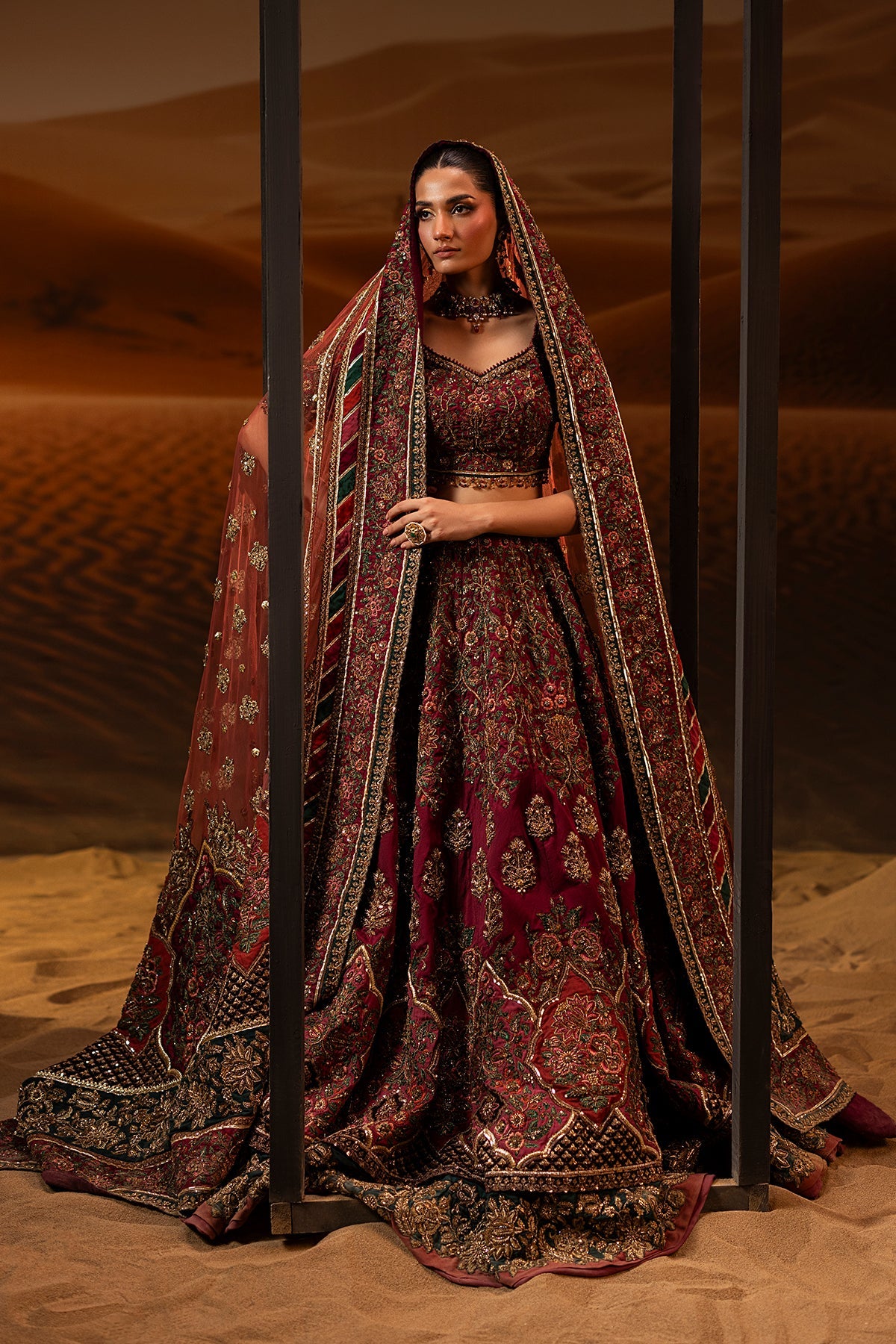 Mina Kashif | Maharani Bridals | Gulshan