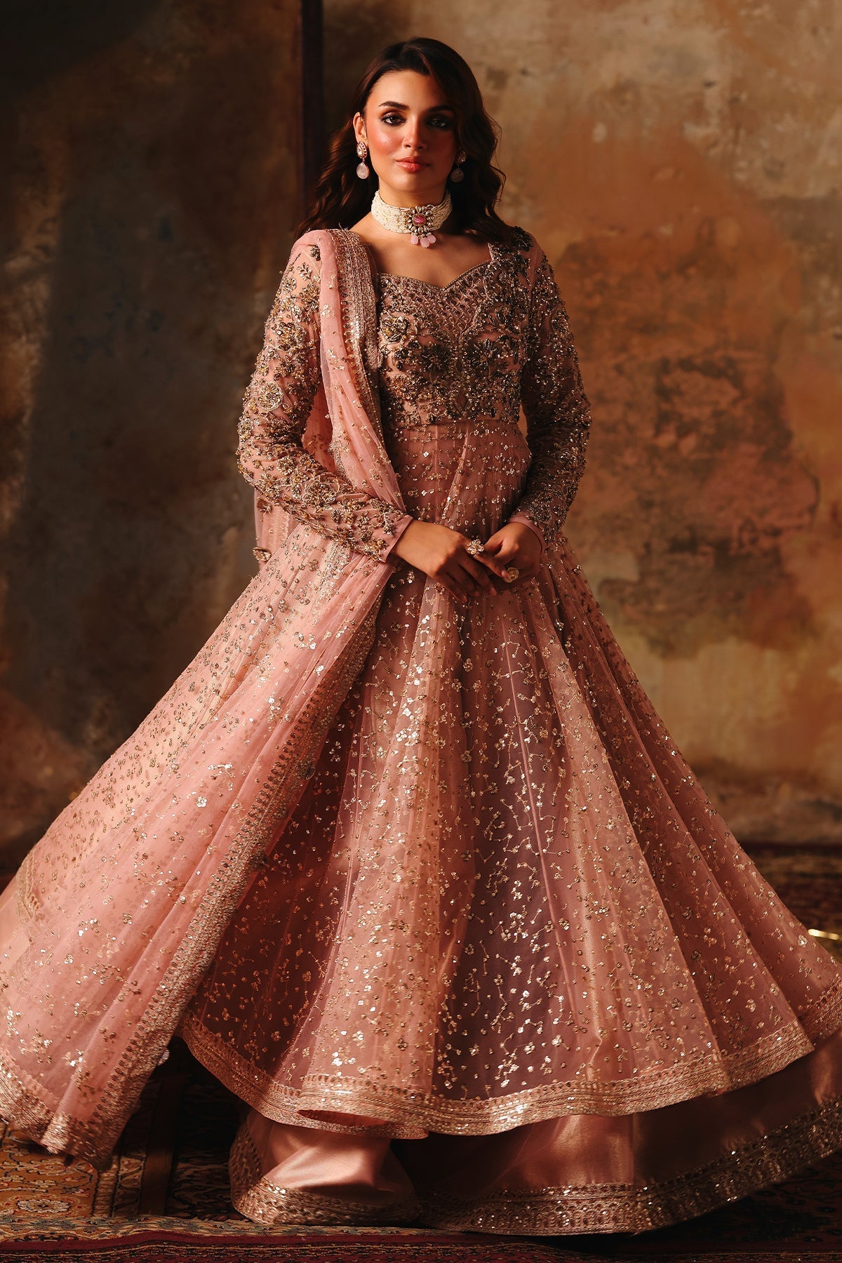 Charizma | Statement Formals | STM-5-06- Rose Gold