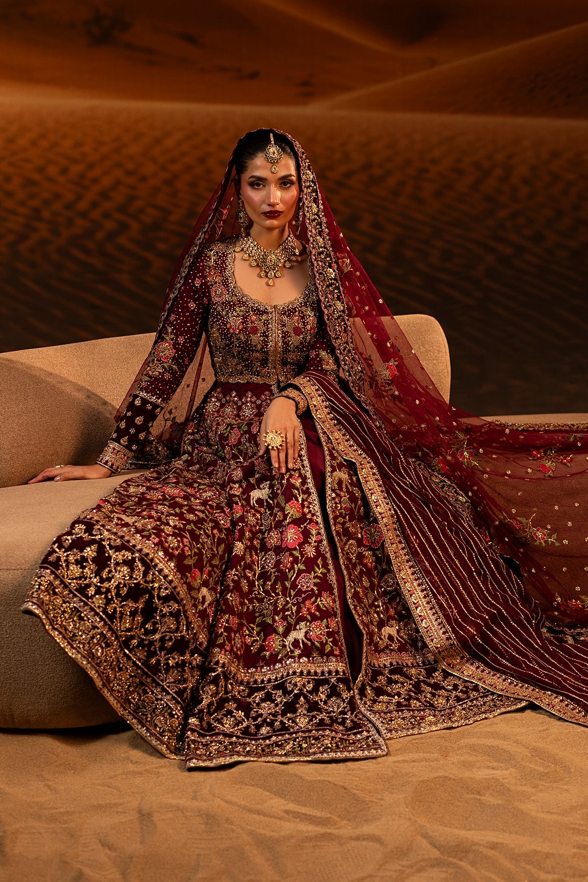 Mina Kashif | Maharani Bridals | Raqs-e-Gul