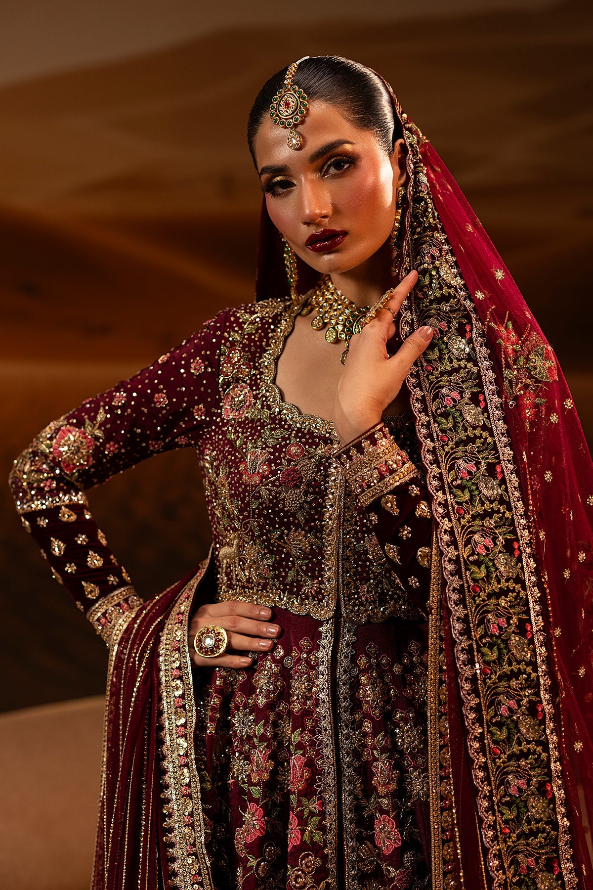 Mina Kashif | Maharani Bridals | Raqs-e-Gul