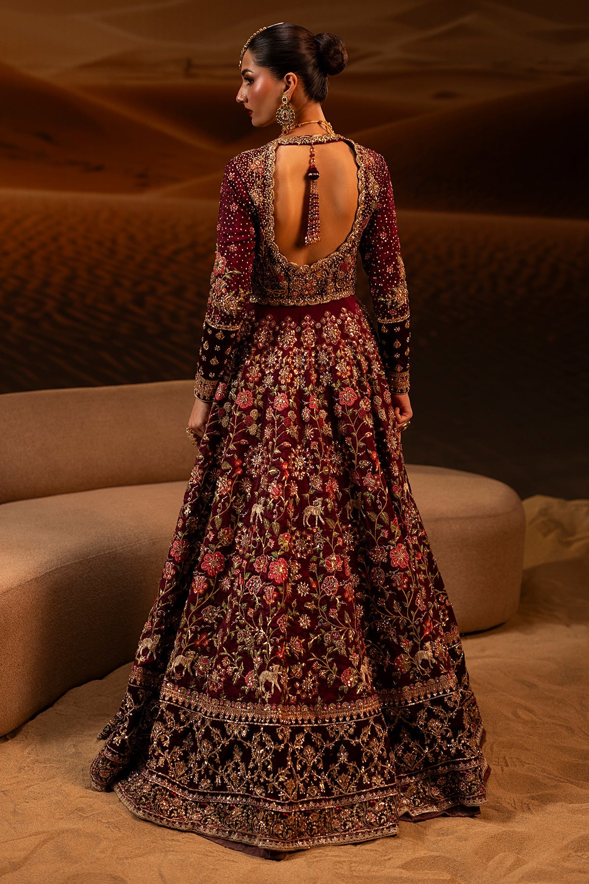Mina Kashif | Maharani Bridals | Raqs-e-Gul