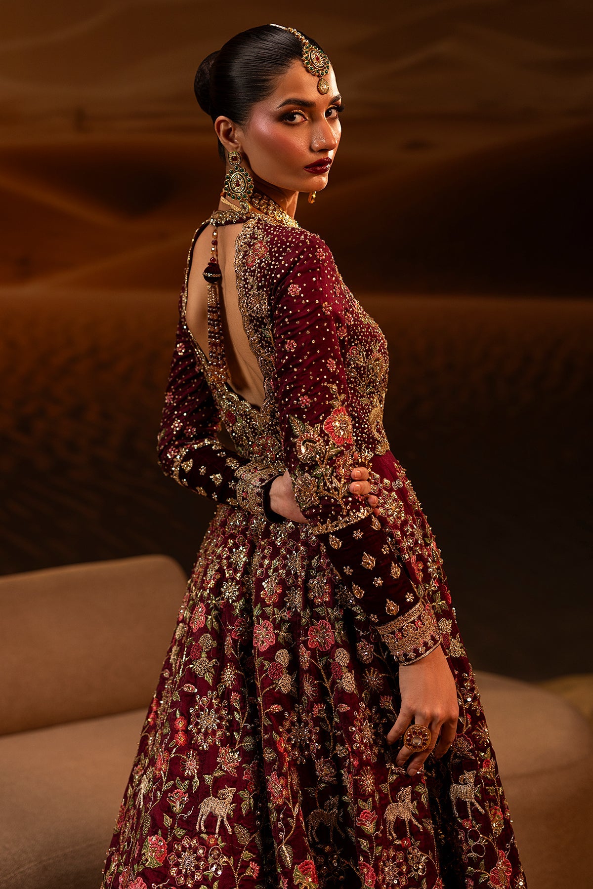 Mina Kashif | Maharani Bridals | Raqs-e-Gul