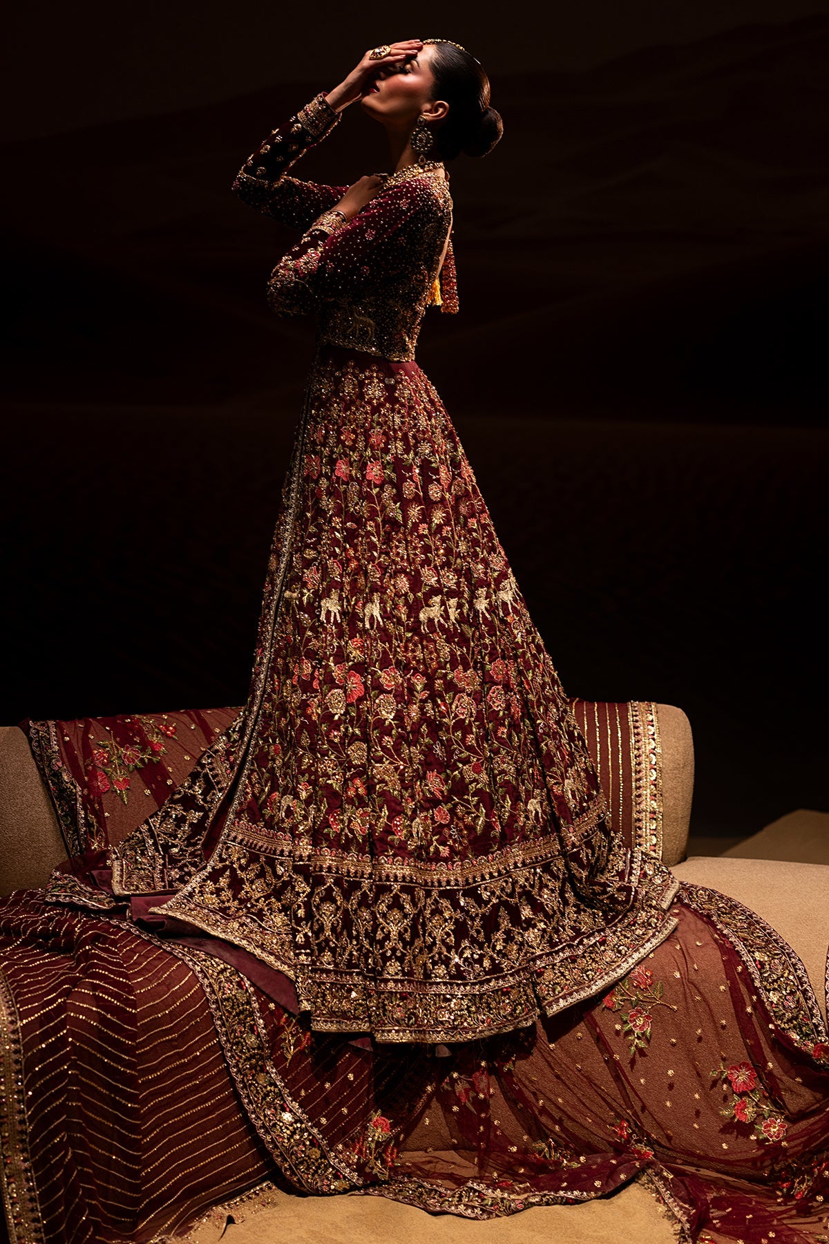 Mina Kashif | Maharani Bridals | Raqs-e-Gul