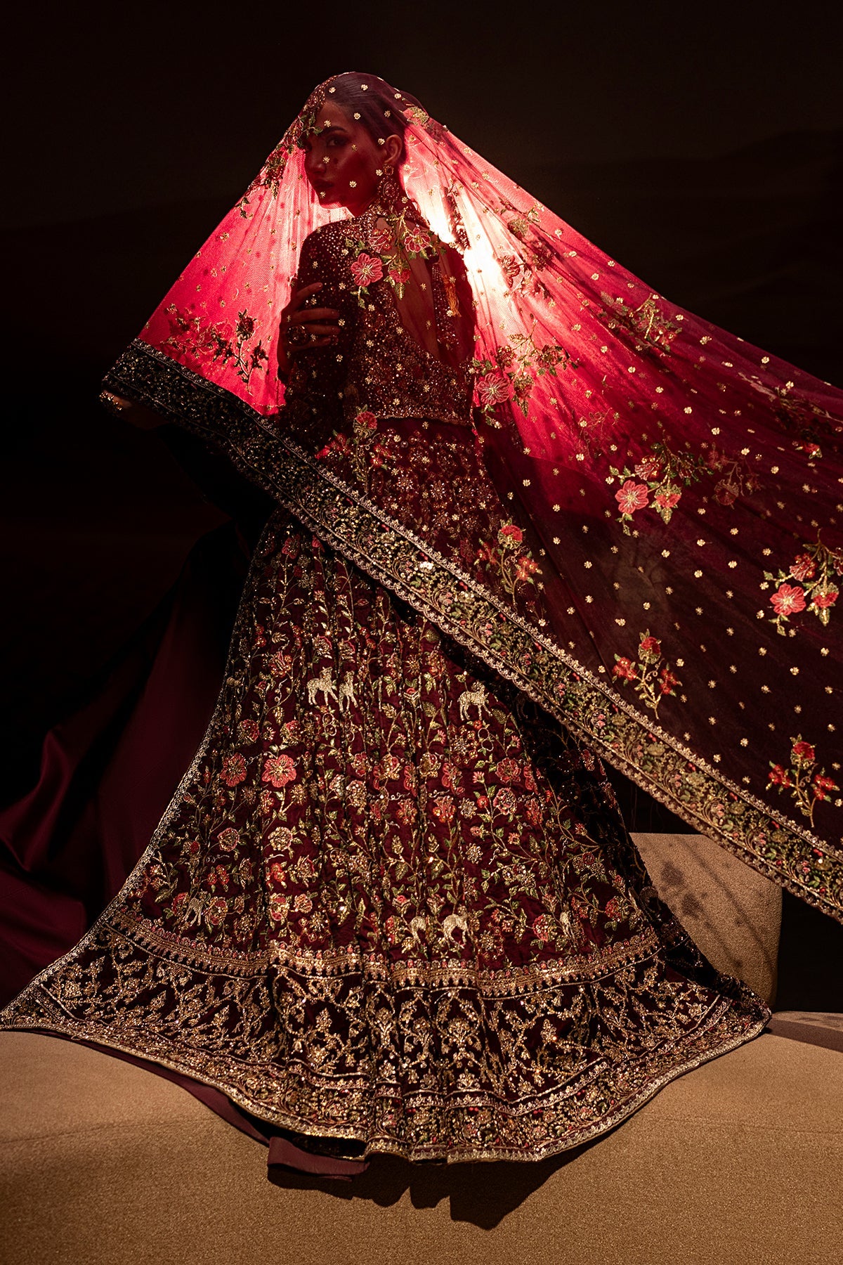 Mina Kashif | Maharani Bridals | Raqs-e-Gul