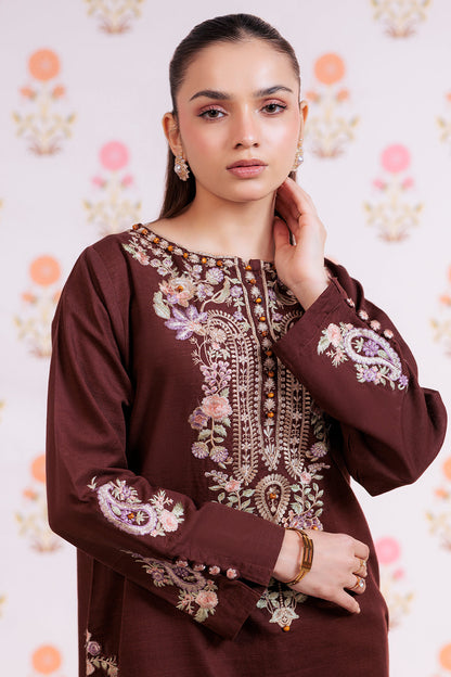 Zellbury | Winter Pret | Embroidered Kurta Trouser - 1290 - Libasekhas