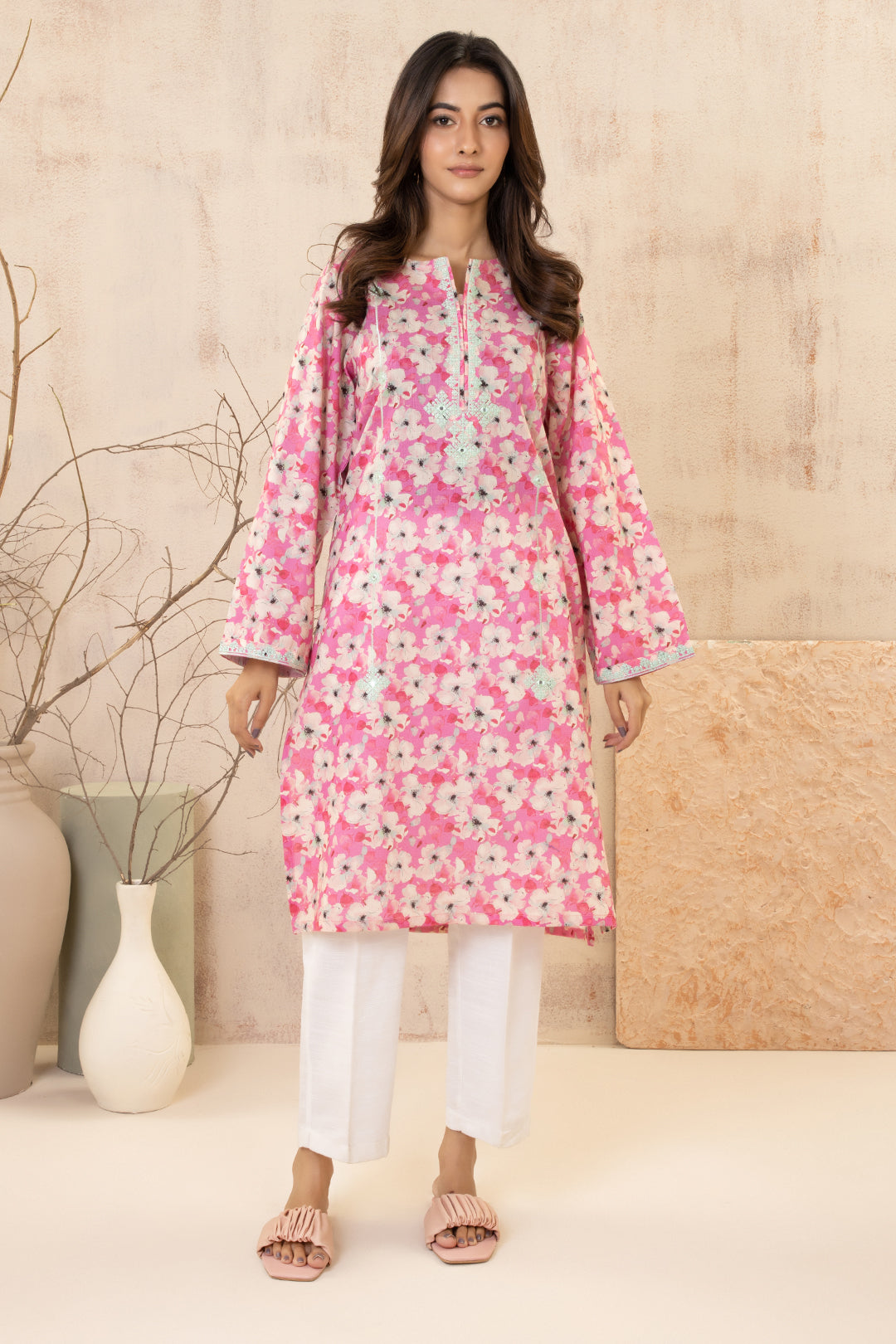 Zellbury | Summer Pret | Embroidered Kurta - 2865 - Libasekhas