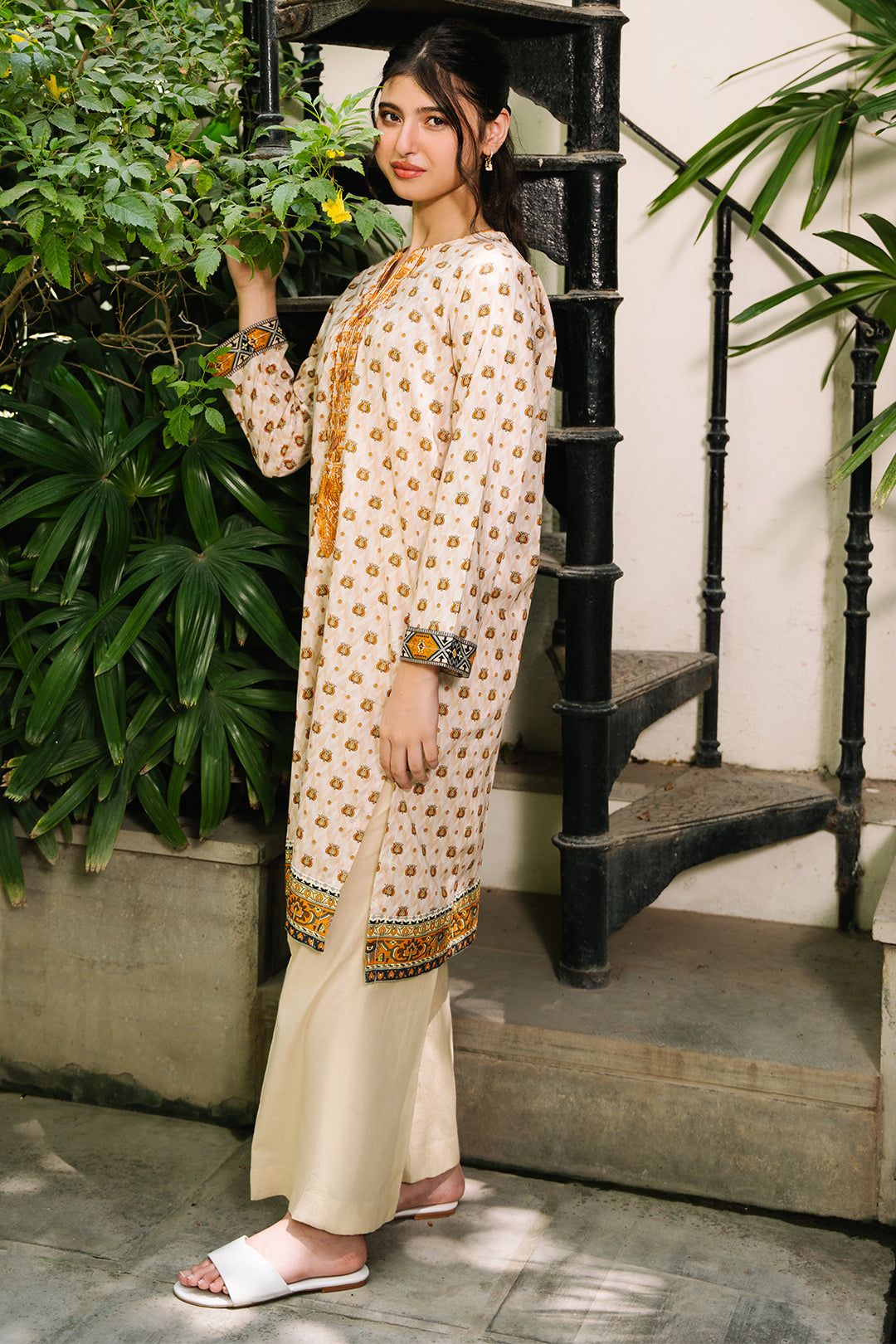 Zellbury | Summer Pret | Embroidered Kurta - 2896 - Libasekhas