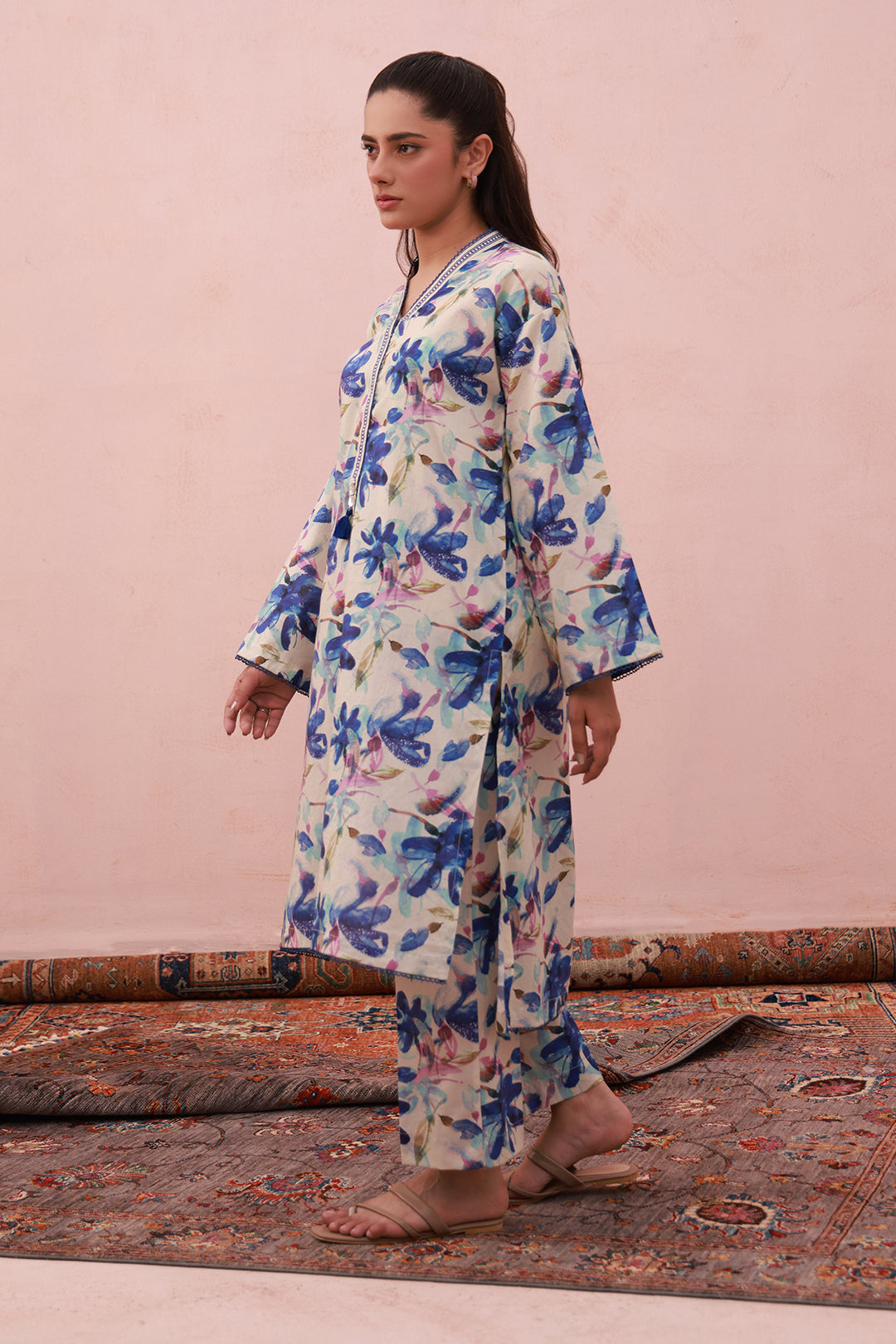 Zellbury | Summer Pret | Kurta Trouser - 2818 - Libasekhas