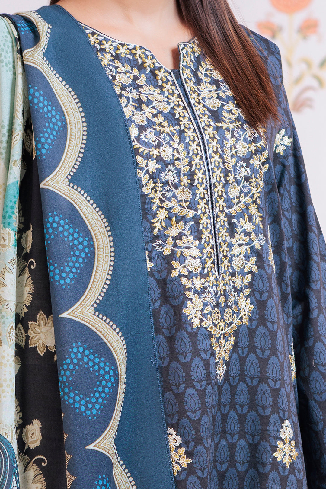 Zellbury | Summer Pret | Embroidered Kurta Dupatta - 2851 - Libasekhas