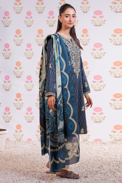 Zellbury | Summer Pret | Embroidered Kurta Dupatta - 2851 - Libasekhas