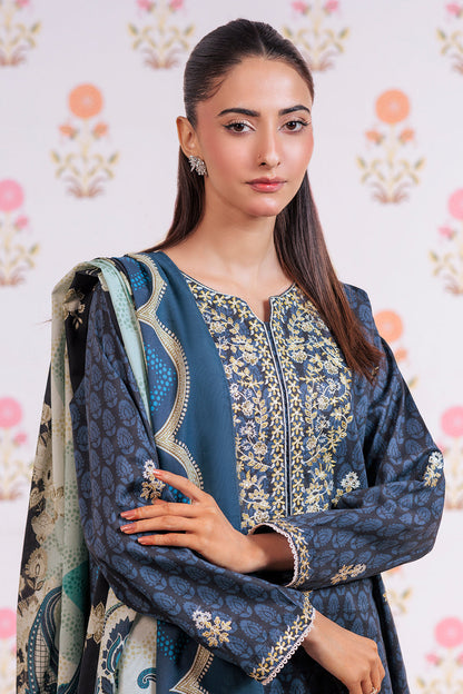 Zellbury | Summer Pret | Embroidered Kurta Dupatta - 2851 - Libasekhas