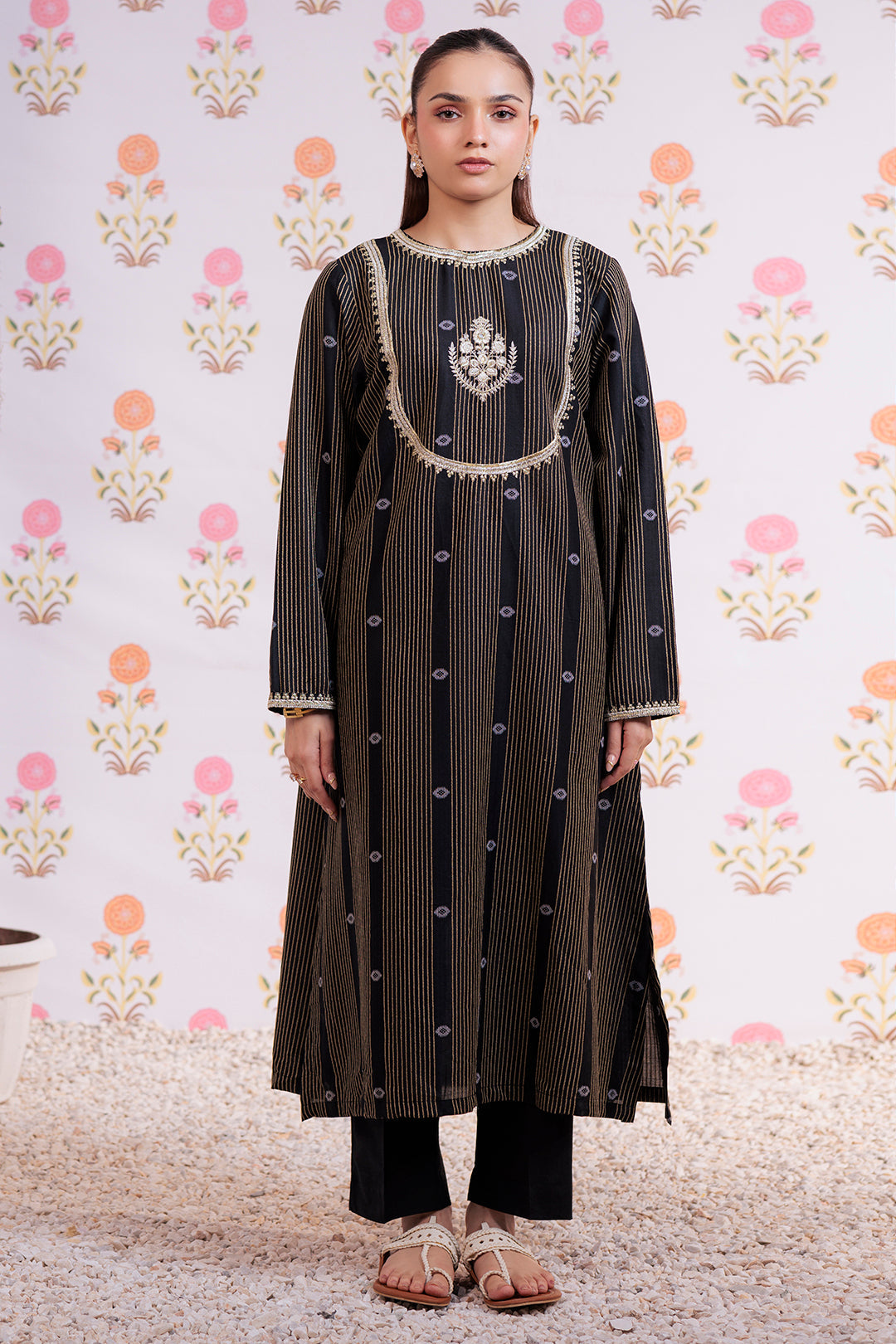 Zellbury | Summer Pret | Embroidered Kurta Trouser - 2855 - Libasekhas