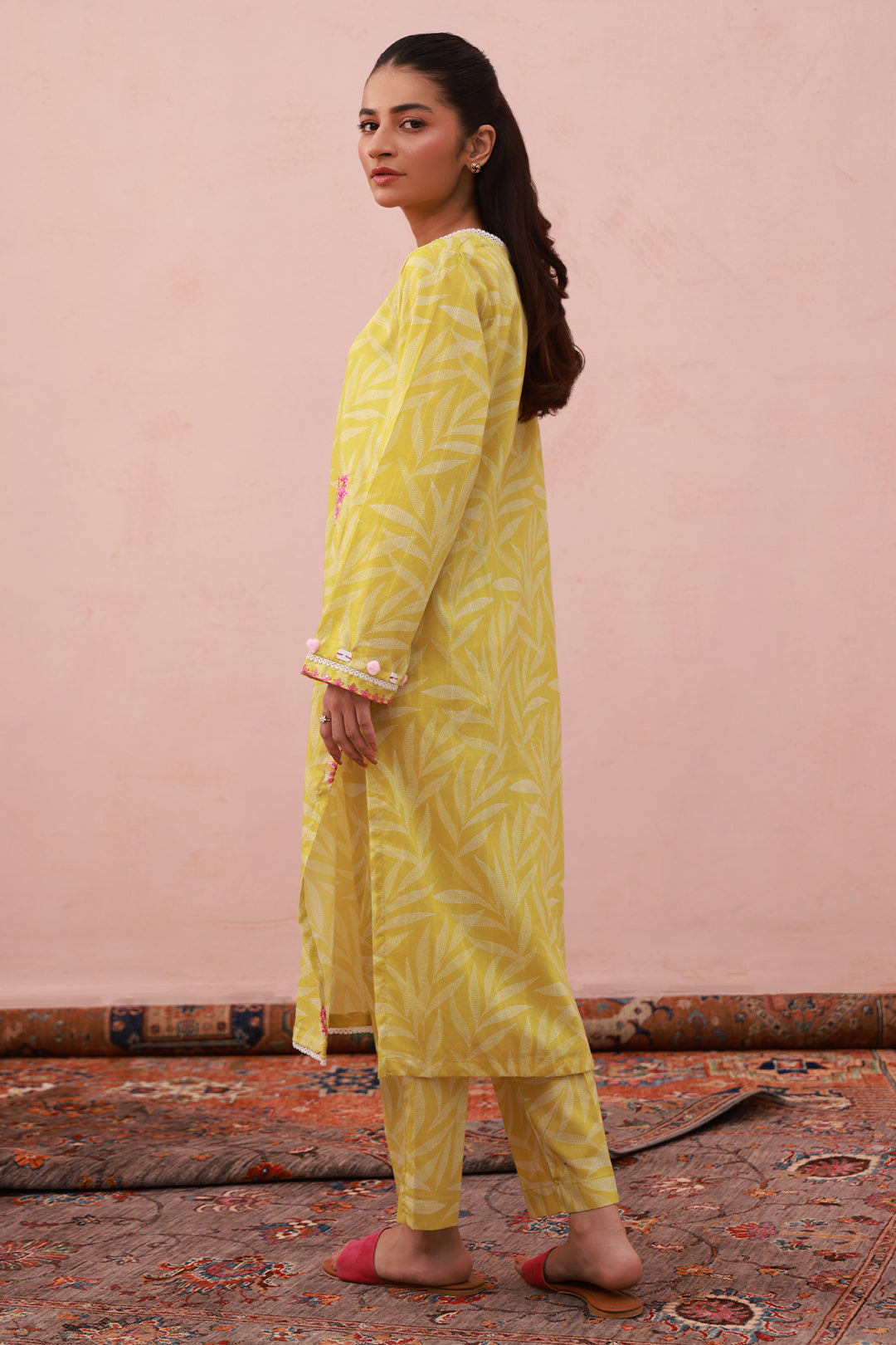 Zellbury | Summer Pret | Embroidered Kurta Trouser - 2882 - Libasekhas