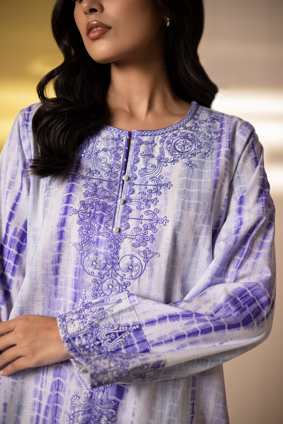 Zellbury | Summer Pret | Embroidered Kurta Trouser - 3217 - Libasekhas