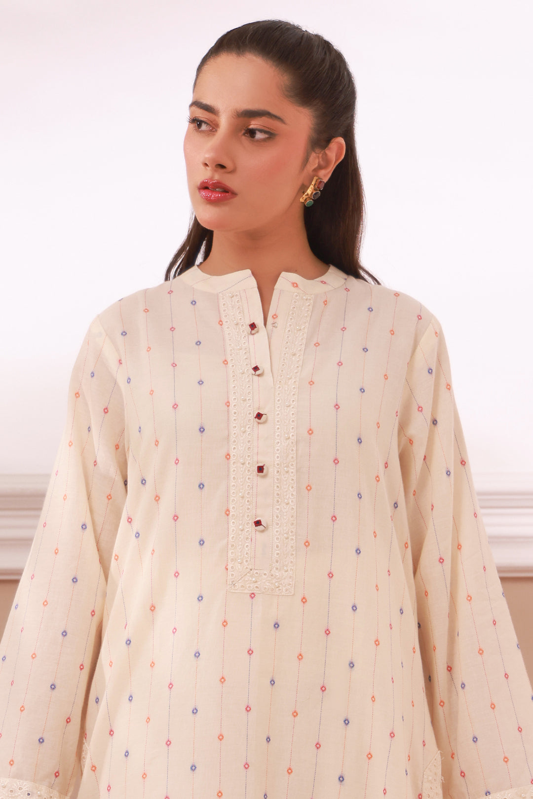 Zellbury | Summer Pret | Embroidered Kurta Trouser - 3323 - Libasekhas