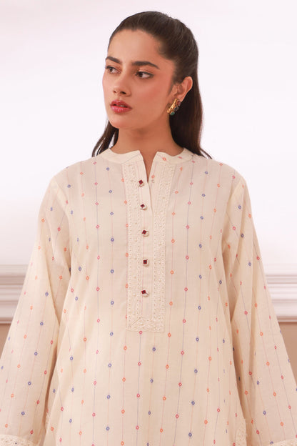 Zellbury | Summer Pret | Embroidered Kurta Trouser - 3323 - Libasekhas