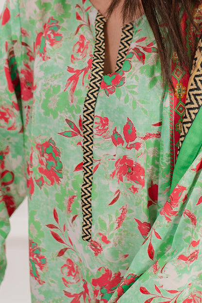 Zellbury | Summer Pret | Kurta Dupatta Trouser - 2829 - Libasekhas