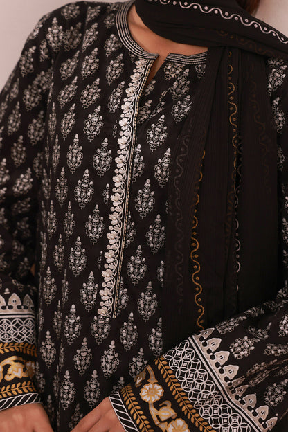 Zellbury | Summer Pret | Embroidered Kurta Dupatta - 0973 - Libasekhas