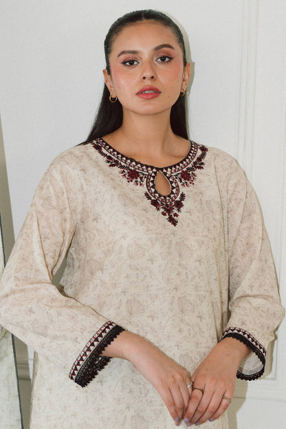 Zellbury | Summer Pret | Embroidered  Kurta - 1848 - Libasekhas