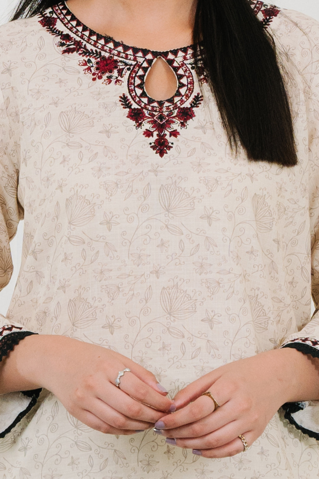 Zellbury | Summer Pret | Embroidered  Kurta - 1848 - Libasekhas