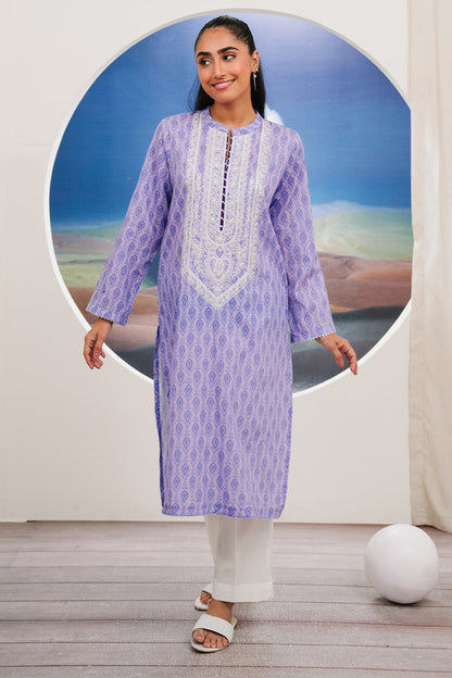Zellbury | Summer Pret | Embroidered Kurta - 1849 - Libasekhas