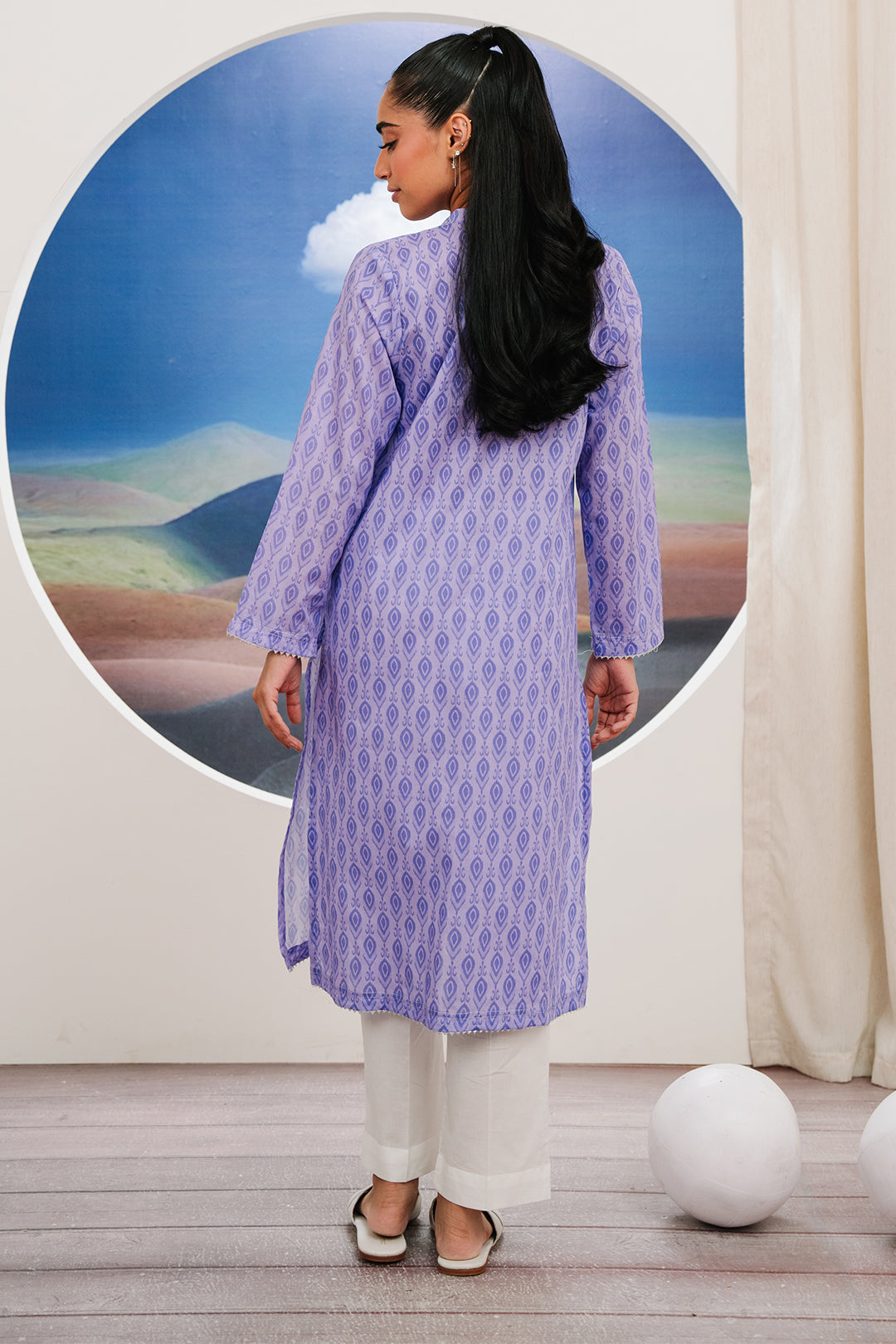 Zellbury | Summer Pret | Embroidered Kurta - 1849 - Libasekhas