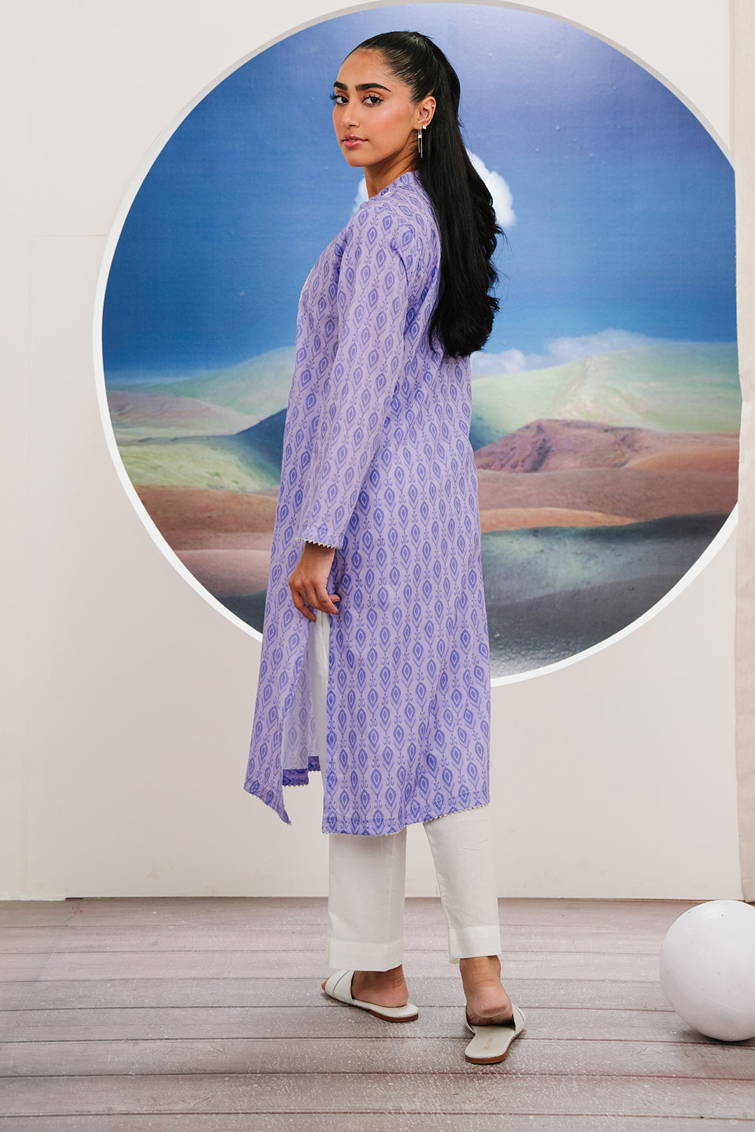 Zellbury | Summer Pret | Embroidered Kurta - 1849 - Libasekhas
