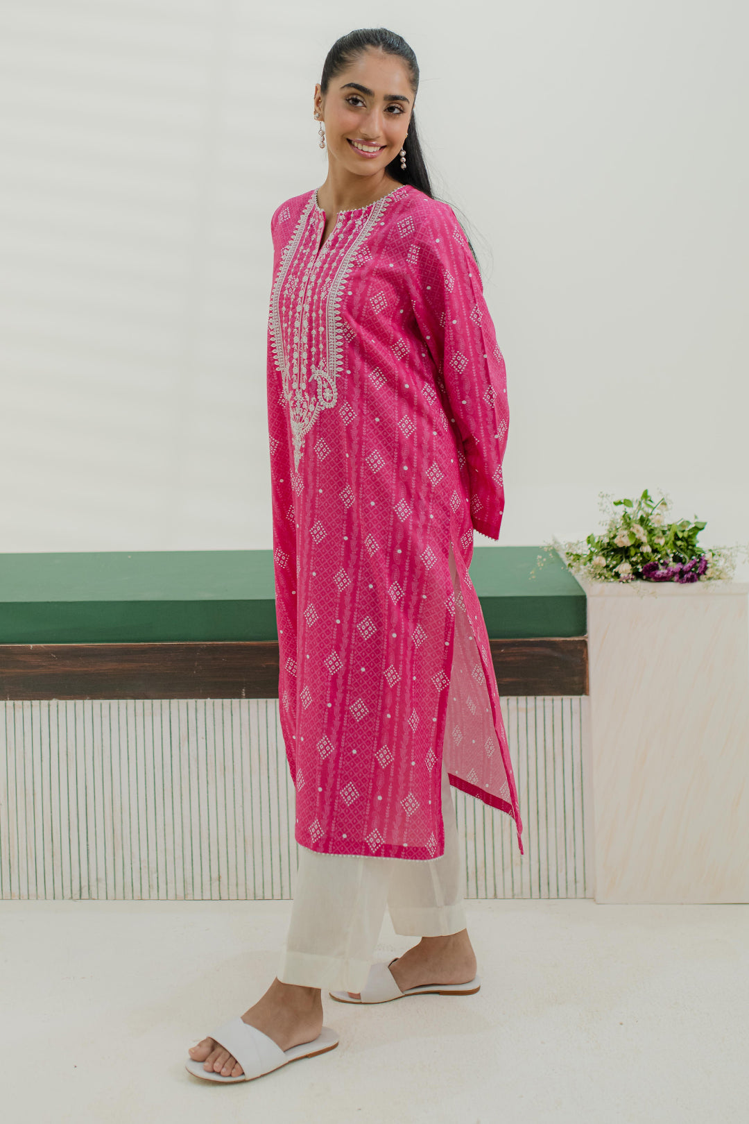 Zellbury | Summer Pret | Embroidered Kurta - 1853 - Libasekhas