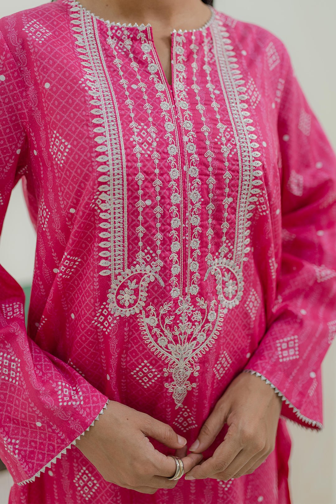 Zellbury | Summer Pret | Embroidered Kurta - 1853 - Libasekhas