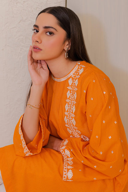 Zellbury | Summer Pret | Embroidered Kurta - 1872 - Libasekhas