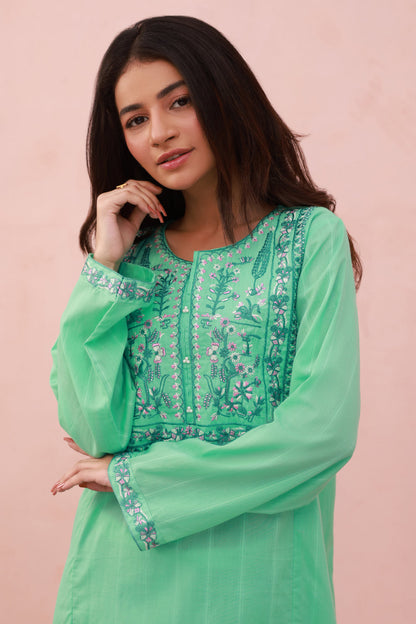 Zellbury | Summer Pret | Embroidered Kurta - 2039 - Libasekhas