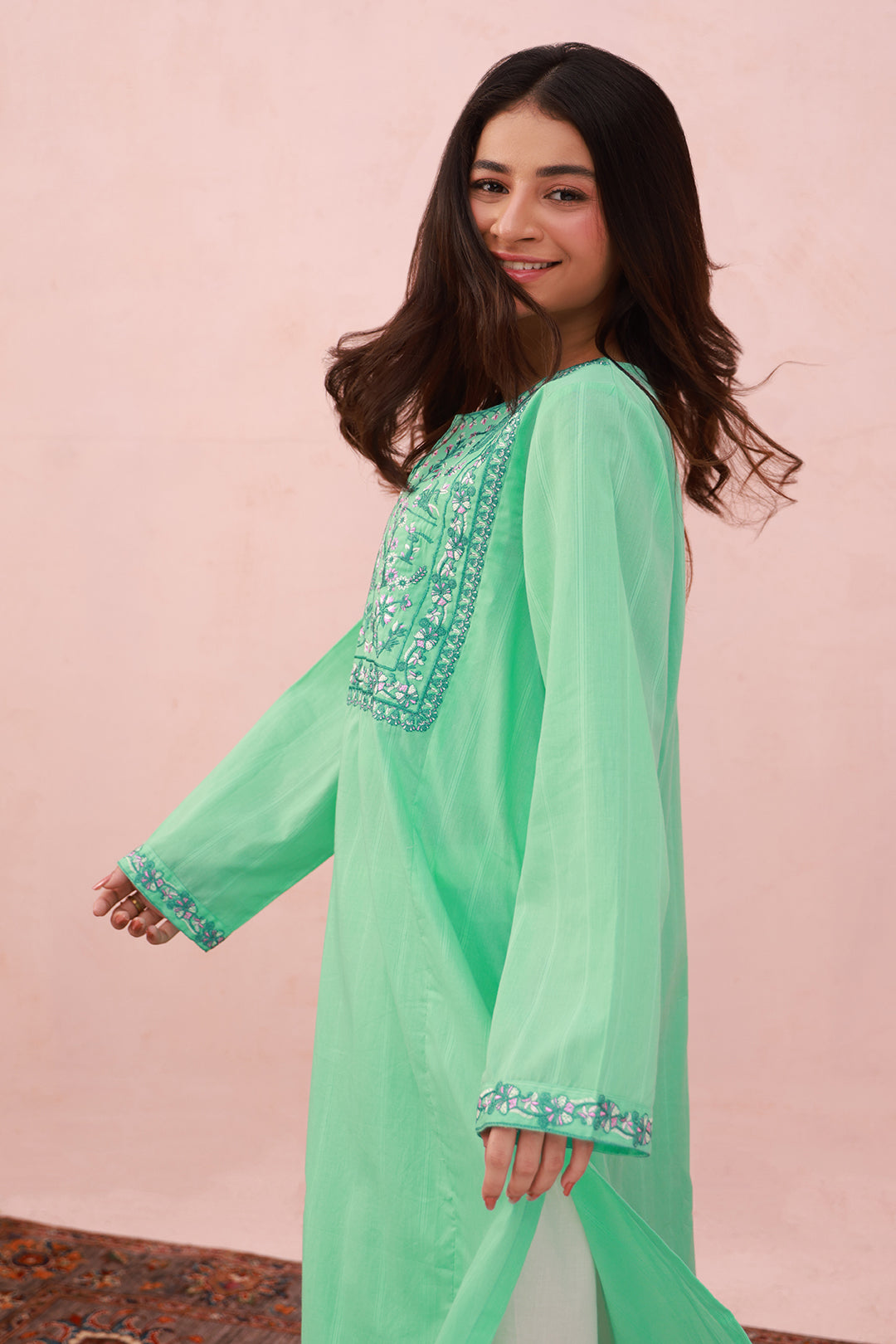 Zellbury | Summer Pret | Embroidered Kurta - 2039 - Libasekhas