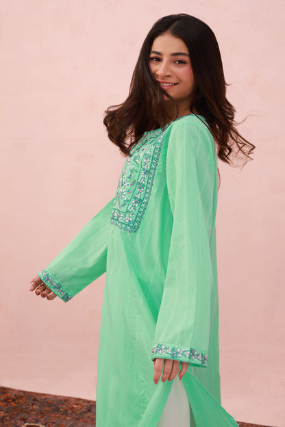 Zellbury | Summer Pret | Embroidered Kurta - 2039 - Libasekhas