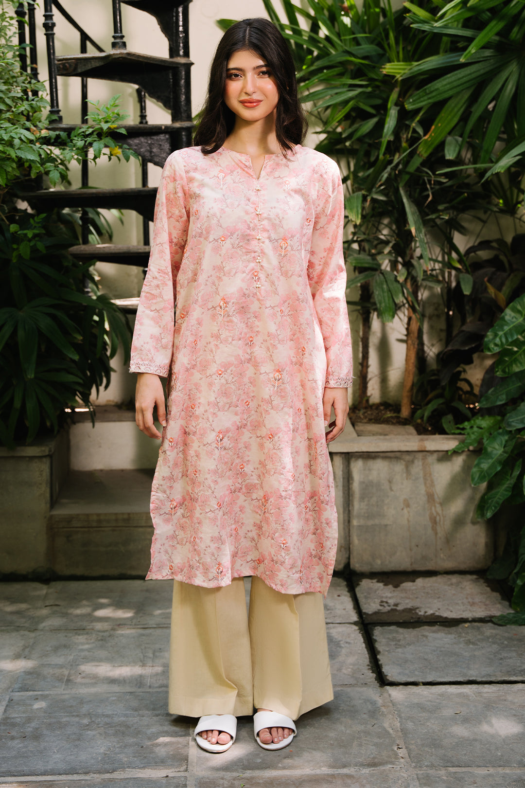 Zellbury | Summer Pret | Embroidered Kurta - 2045 - Libasekhas