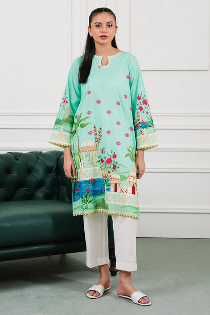 Zellbury | Summer Pret | Embroidered  Kurta - 2046 - Libasekhas