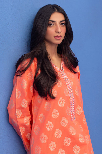 Zellbury | Summer Pret | Embroidered Kurta Trouser - 1738 - Libasekhas