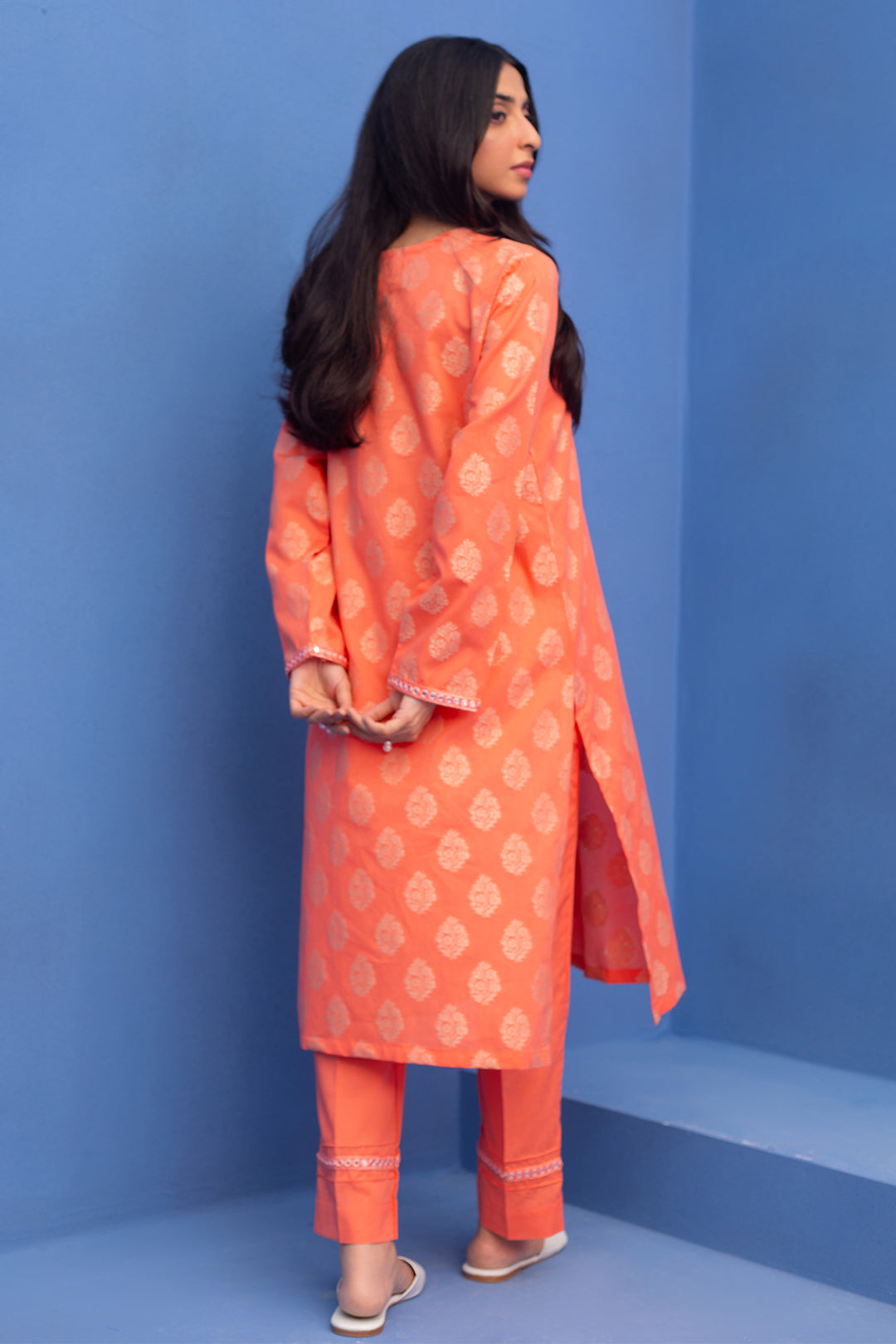 Zellbury | Summer Pret | Embroidered Kurta Trouser - 1738 - Libasekhas