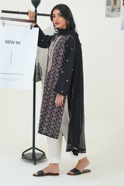 Zellbury | Summer Pret | Embroidered Kurta Dupatta - 1772 - Libasekhas