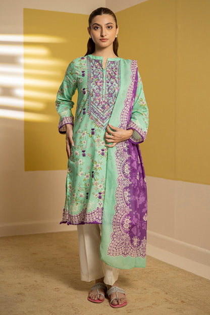 Zellbury | Summer Pret | Embroidered Kurta Dupatta - 1903 - Libasekhas