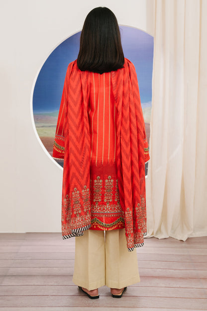 Zellbury | Summer Pret | Embroidered Kurta Dupatta - 1904 - Libasekhas