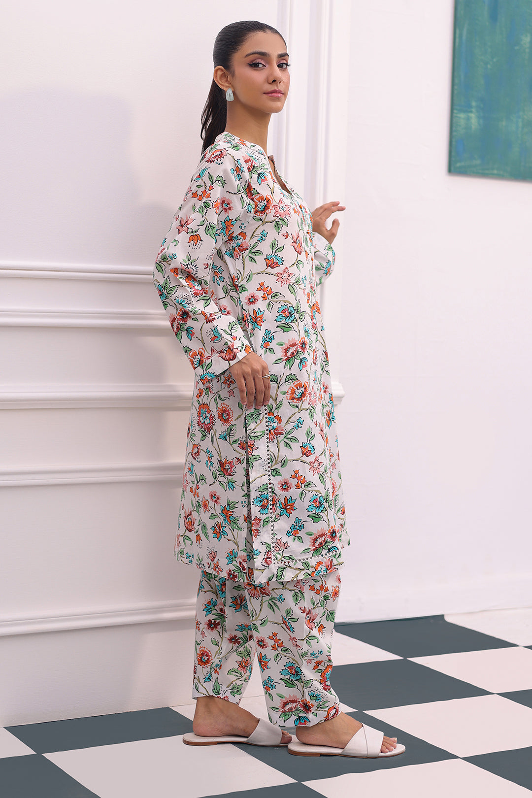 Zellbury | Summer Pret | Kurta Trouser - 1928 - Libasekhas