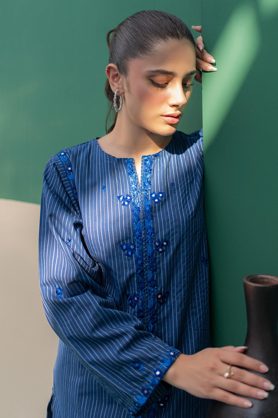 Zellbury | Summer Pret | Embroidered Kurta Trouser - 1932 - Libasekhas