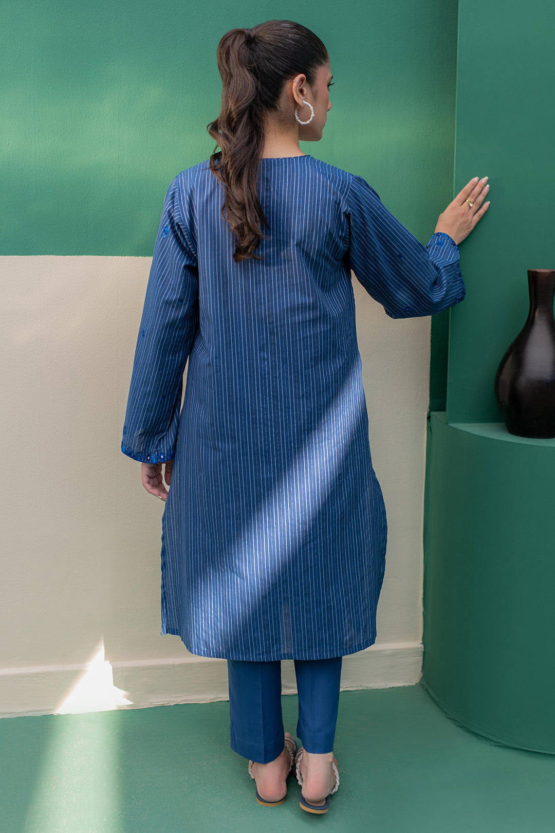 Zellbury | Summer Pret | Embroidered Kurta Trouser - 1932 - Libasekhas
