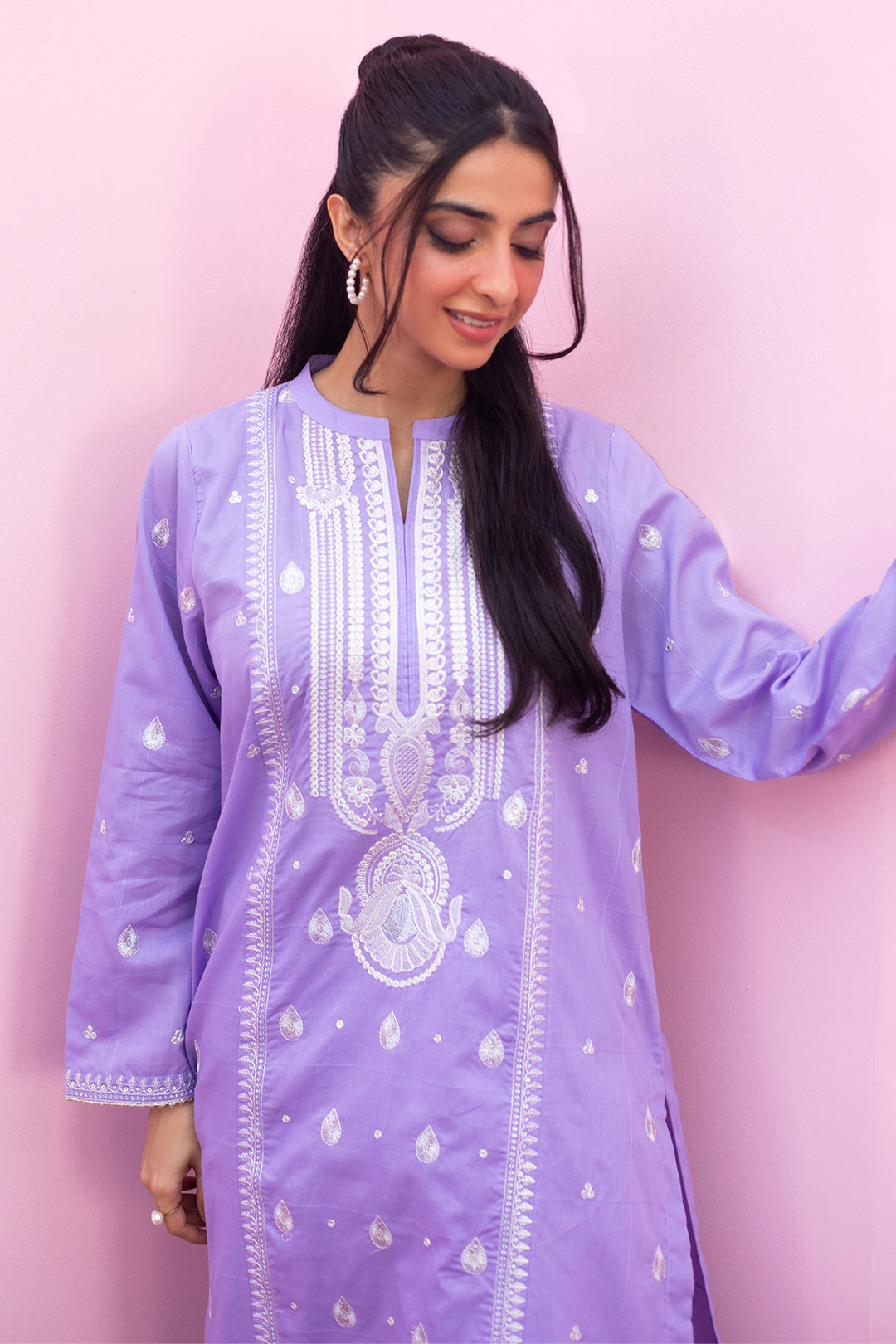 Zellbury | Summer Pret | Embroidered Kurta Trouser - 1935 - Libasekhas