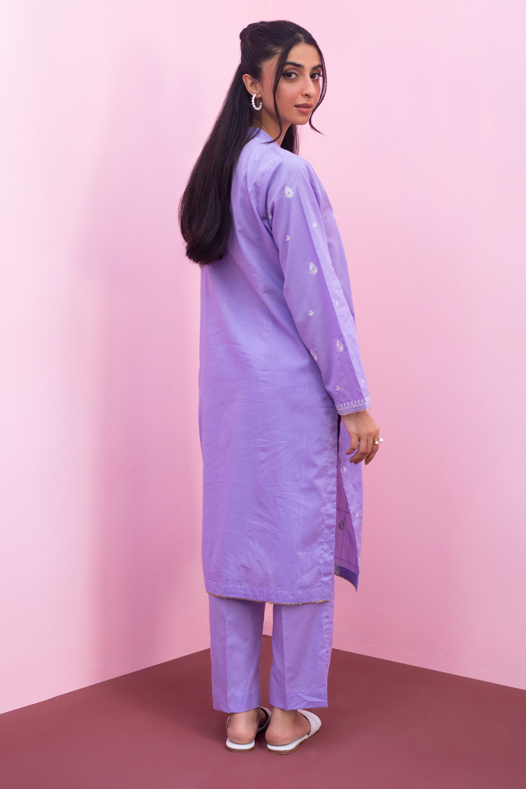 Zellbury | Summer Pret | Embroidered Kurta Trouser - 1935 - Libasekhas