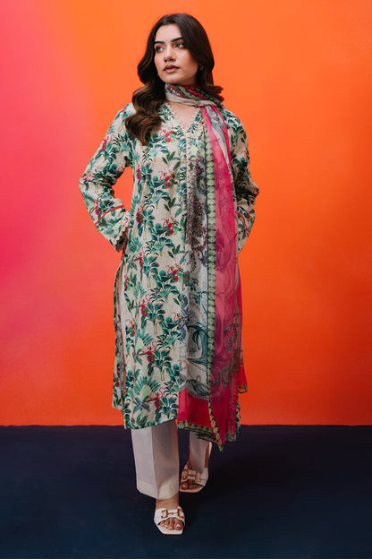 Zellbury | Summer Pret | Kurta Dupatta - 2064 - Libasekhas