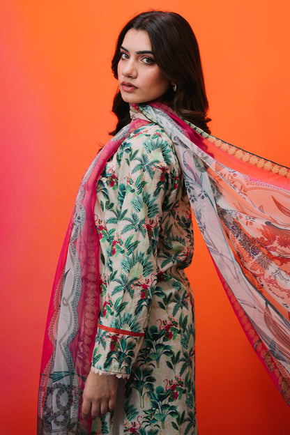 Zellbury | Summer Pret | Kurta Dupatta - 2064 - Libasekhas