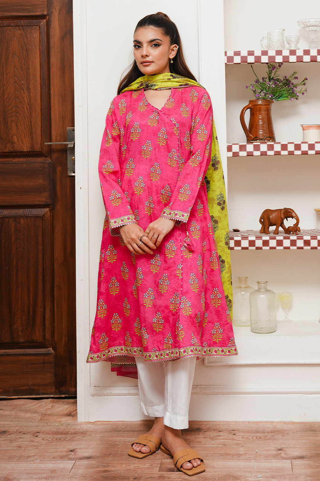 Zellbury | Summer Pret | Kurta Dupatta - 2066 - Libasekhas