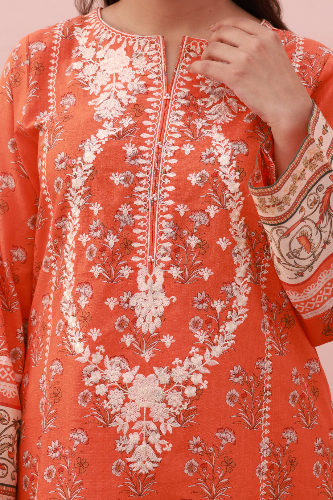 Zellbury | Summer Pret | Embroidered Kurta Dupatta Trouser - 1962 - Libasekhas